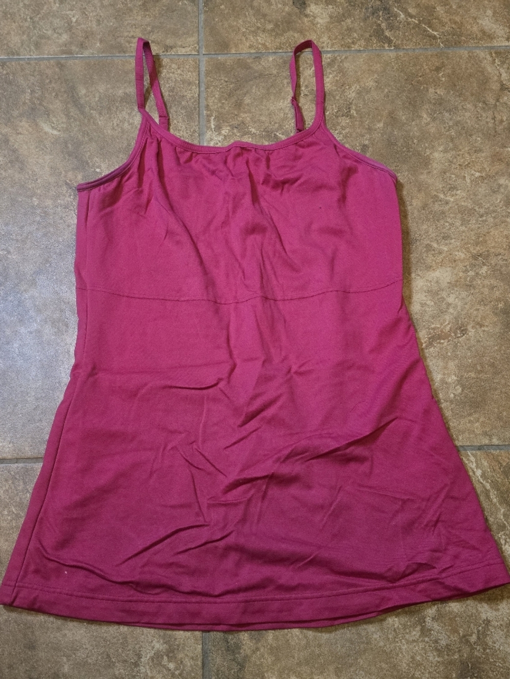 Dark Pink | SWEET NOTHINGS | Basic Tank